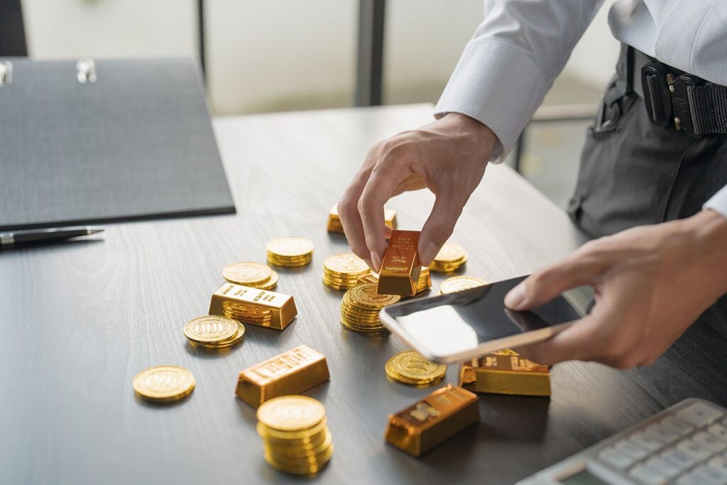 الاستثمار في الذهب عبر البنوك