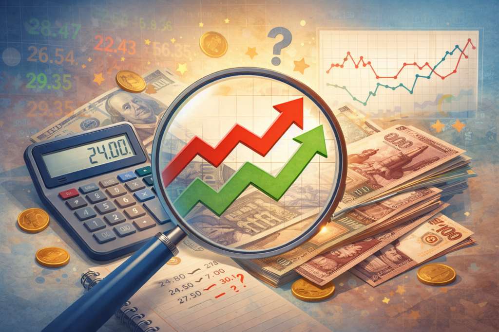 توقعات سعر الصرف بعد التعويم