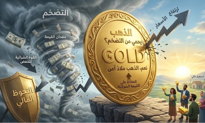 هل الذهب يحمي من التضخم
