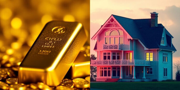 الذهب أم العقار أيهما أفضل