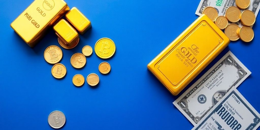 الذهب الورقي vs الذهب المادي
