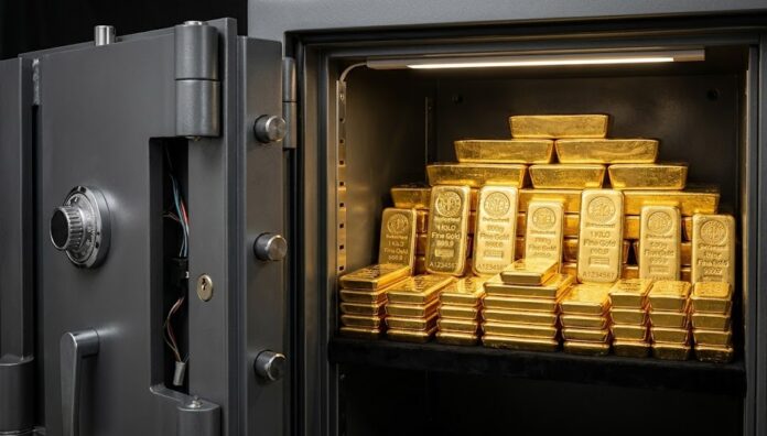 أفضل طريقة لتخزين الذهب في المنزل