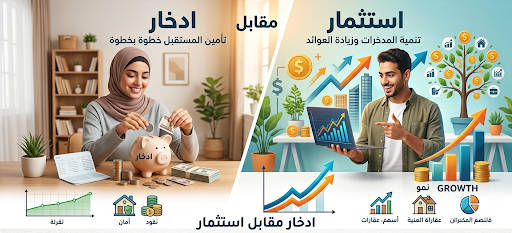 ادخار مقابل استثمار