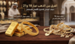 الفرق بين الذهب عيار 18 و21 للاستثمار أيهما يمنحك أعلى ربح؟